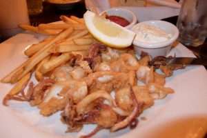 Morro bay deep-fried calamari