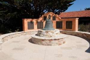 La campana della missione di Carmel