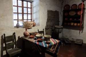 La cucina della missione di Carmel California