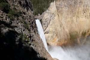 Yellowstone vista sulle upper falls