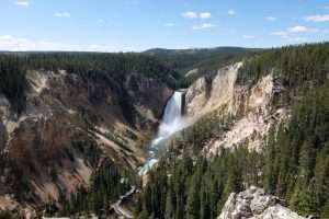 Yellowstone waterfall