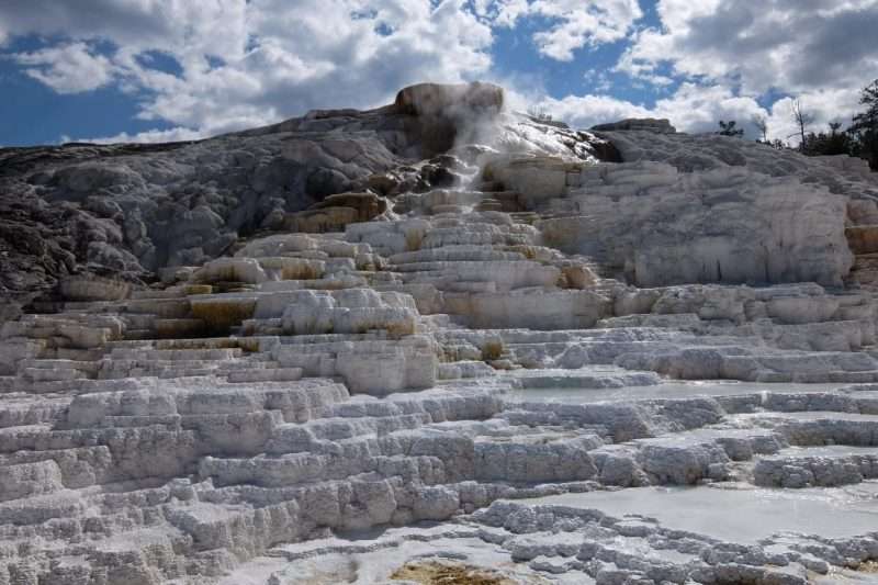 Yellowstone mammoth hot springs
