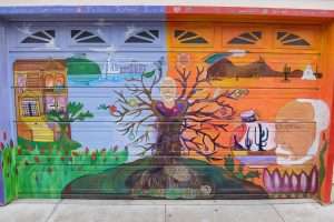 San Francisco murales del vicolo