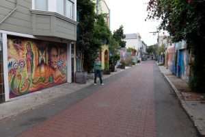 La via dei murales a San Francisco