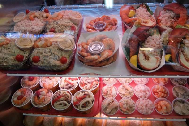 Fisherman's wharf San Francisco gamberi