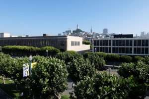 Coit tower dal molo di San Francisco
