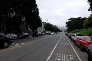 San Francisco vista da Alamo Square