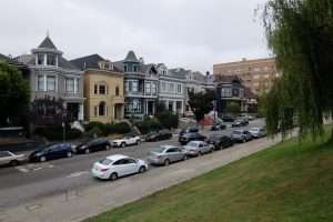 Alamo Square a San Francisco painted ladies