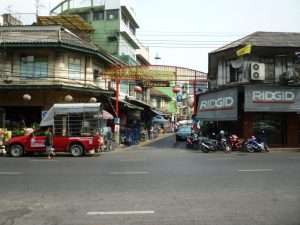 bangkok chinatown incrocio