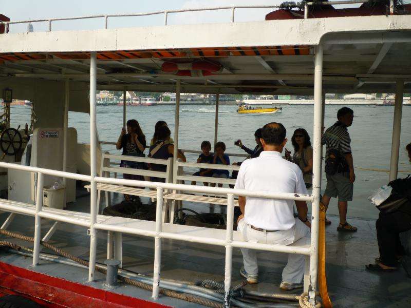 Bangkok traversata del Chao Phraya