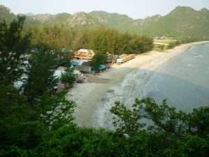 khao sam roi yot spiaggia