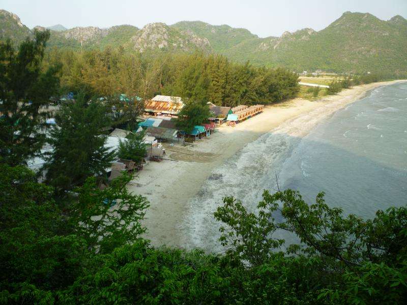 khao sam roi yot spiaggia
