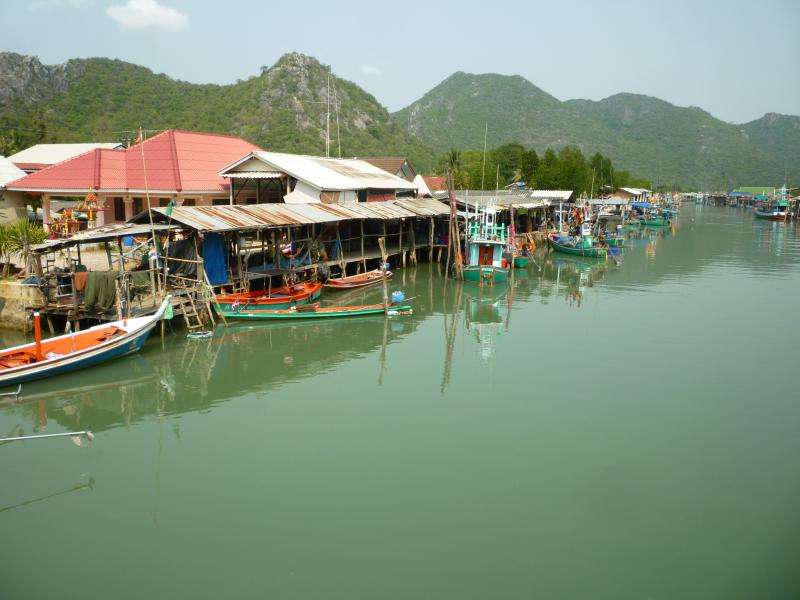 khao sam roi yot villaggio pescatori
