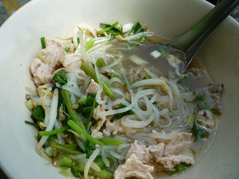 Pranzo on the road in Thailandia