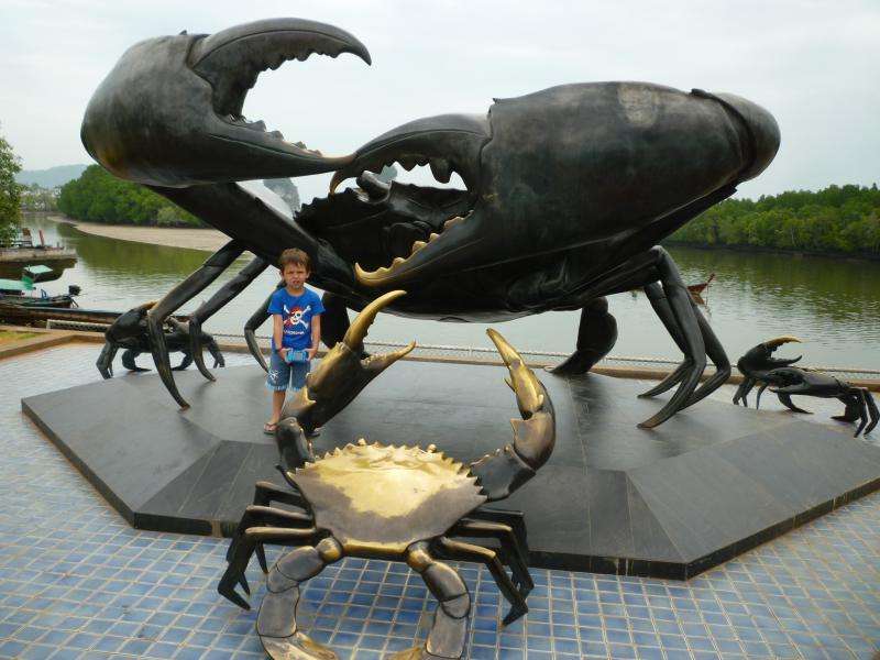 krabi monumento granchio