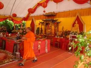 wat pho tenda preghiera dei monaci