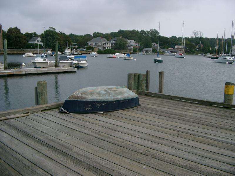 Porto di Woods Hole a Cape Cod
