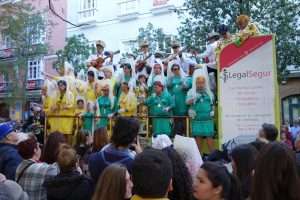 Cadice carnevale di strada
