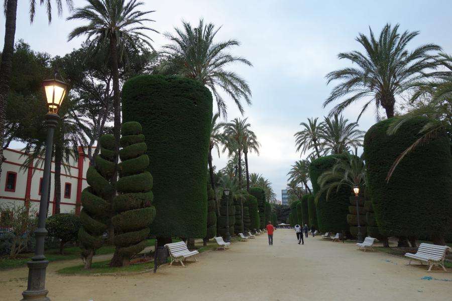 Parque genoves Cadice