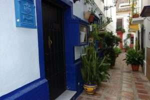 Marbella via del centro storico