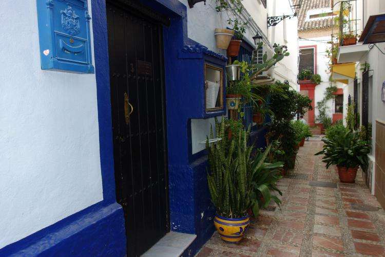 Marbella via del centro storico