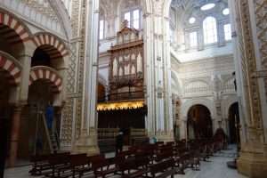 Interno della cattedrale di Cordova
