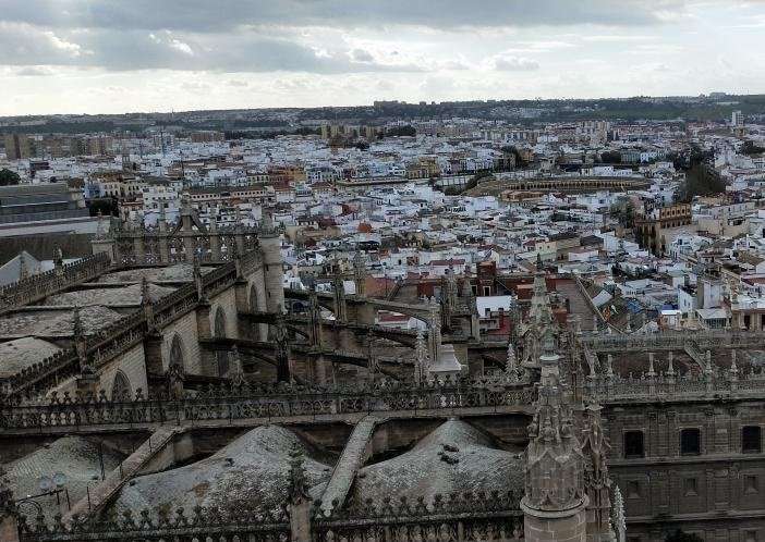Cubiertas della cattedrale di Siviglia