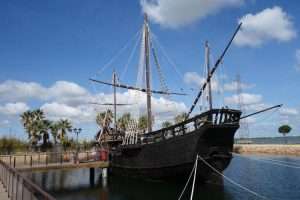 Molo delle caravelle a Palos de la Frontera