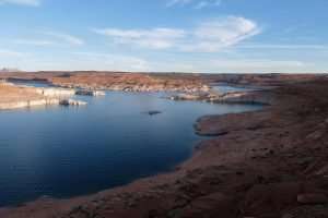 Lake Powell vista dall'alto