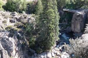 Shell Falls Bighorn national forest