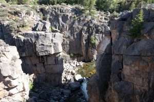 Shell Falls Bighorn national forest