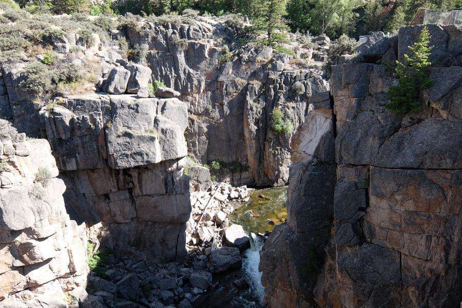 Shell Falls Bighorn national forest