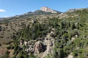 Bighorn national forest Wyoming