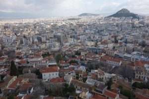 Vista dall'Acropoli Atene