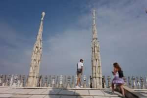 Pinnacoli e guglie del duomo