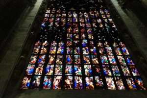 Vetrata dell'abside del duomo di Milano