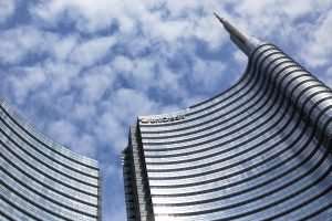Porta Nuova Torri Unicredit con la "spire"