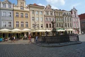 Piazza del mercato, rynek, a Poznan