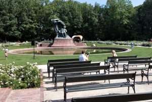 Monumento a Chopin Parco Lazienki Varsavia