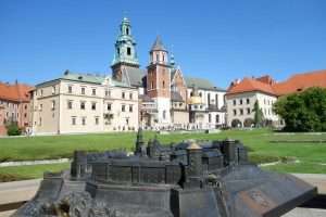 La cattedrale di Cracovia sul Wavel