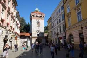Porta Florianska di Cracovia