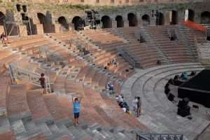 Benevento l'anfiteatro romano
