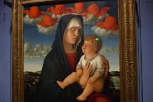 Madonna con i cherubini rossi di Giovanni Bellini
