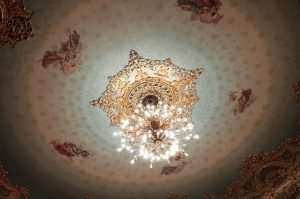 Soffitto del teatro la Fenice di Venezia