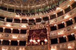 Palco reale della Fenice di Venezia