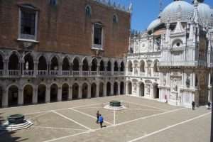 Corte centrale del Palazzo Ducale di Venezia