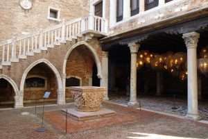 Cortile interno della Ca' d'Oro di Venezia