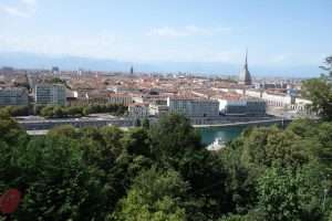 Torino panorama dalla collina