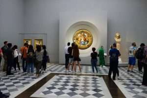 Tondo Doni nella Galleria degli Uffizi