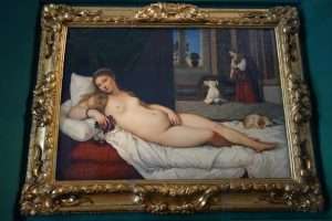 Venere di Urbino di Tiziano agli Uffizi